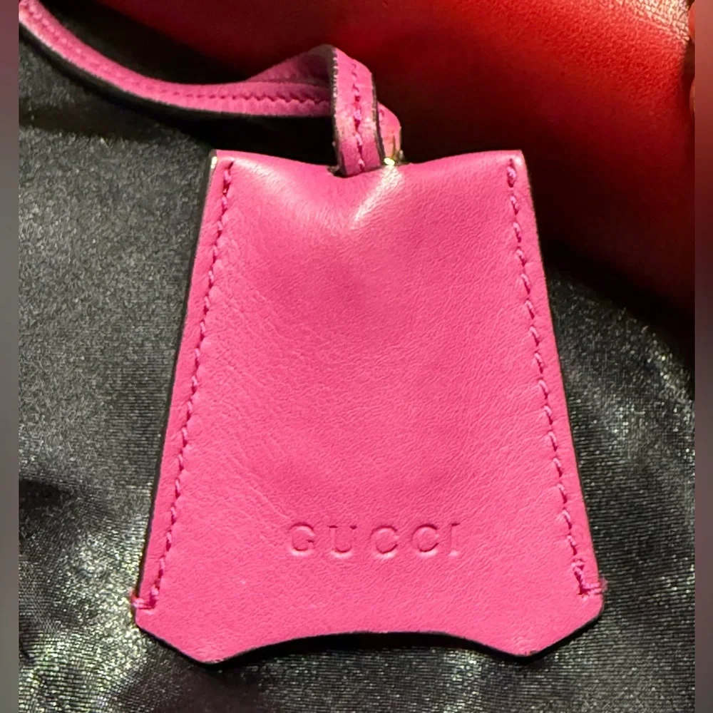 Gucci Supreme padlock small shoulder/crossbody bag